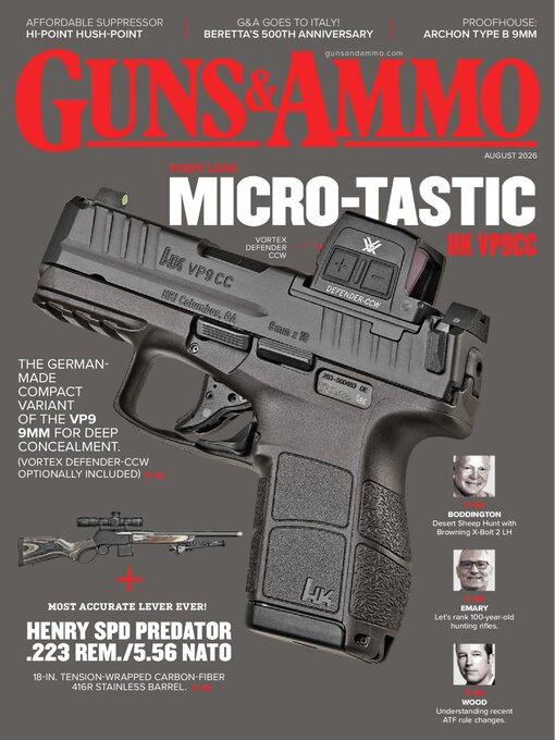 Cover image for Guns & Ammo
